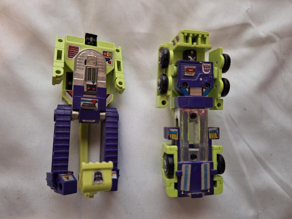 Transformers G1 Mixmaster and Scavenger, used, incomplete