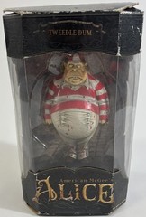 HTF American McGee’s Lot Alice and Cheshire Cat Glow in Dark Ver, J wocky, T Dum