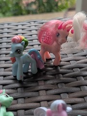 My Little Pony Mini Figure Lot Blind Bag Ponies & Ponyville Mixed Lot Of 16 Toys