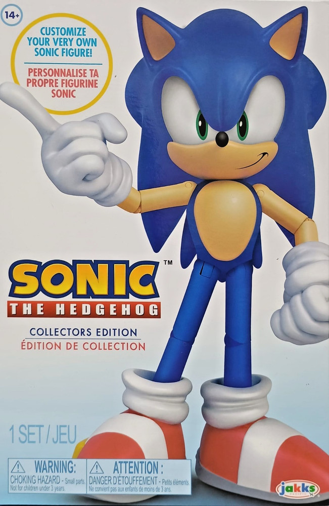 MODERN SONIC 6″ Collector’s Edition by JAKKS – Sonic the Hedgehog Figure