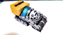 Red Alert 2 Inspired Allied Ore Miner Resin Print