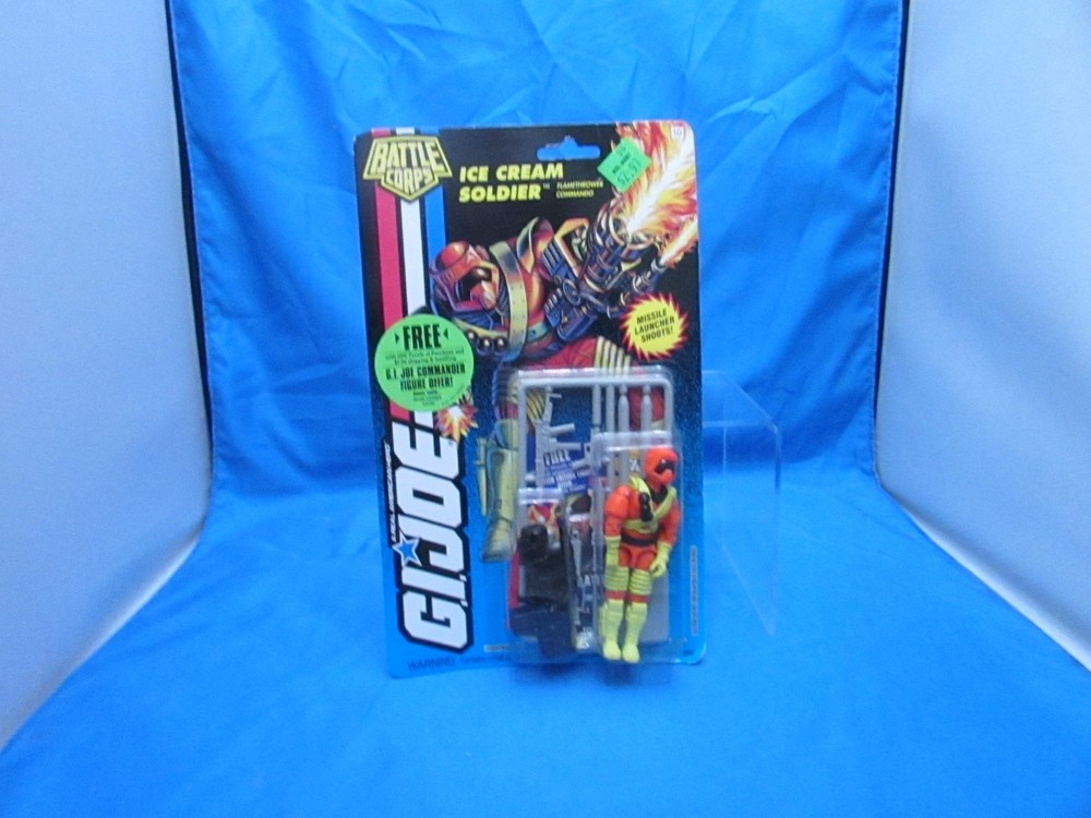 G.I. JOE BATTLE CORPS ICE CREAM SOLDIER – HASBRO ACTION FIGURE 1993