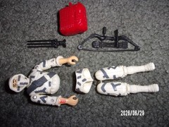 1988 GI Joe ARAH Cobra Storm Shadow Action Figure No Sword