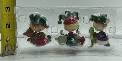 1998 Carlton Cards Nickelodeon Rugrats Ornaments Toy Makers Set of 3 – FREE SHIP