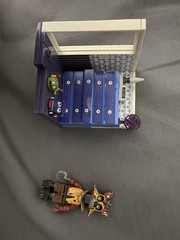 Mcfarlane Toys FNAF Left Dresser and Door With Nightmare Foxy COMPLETE