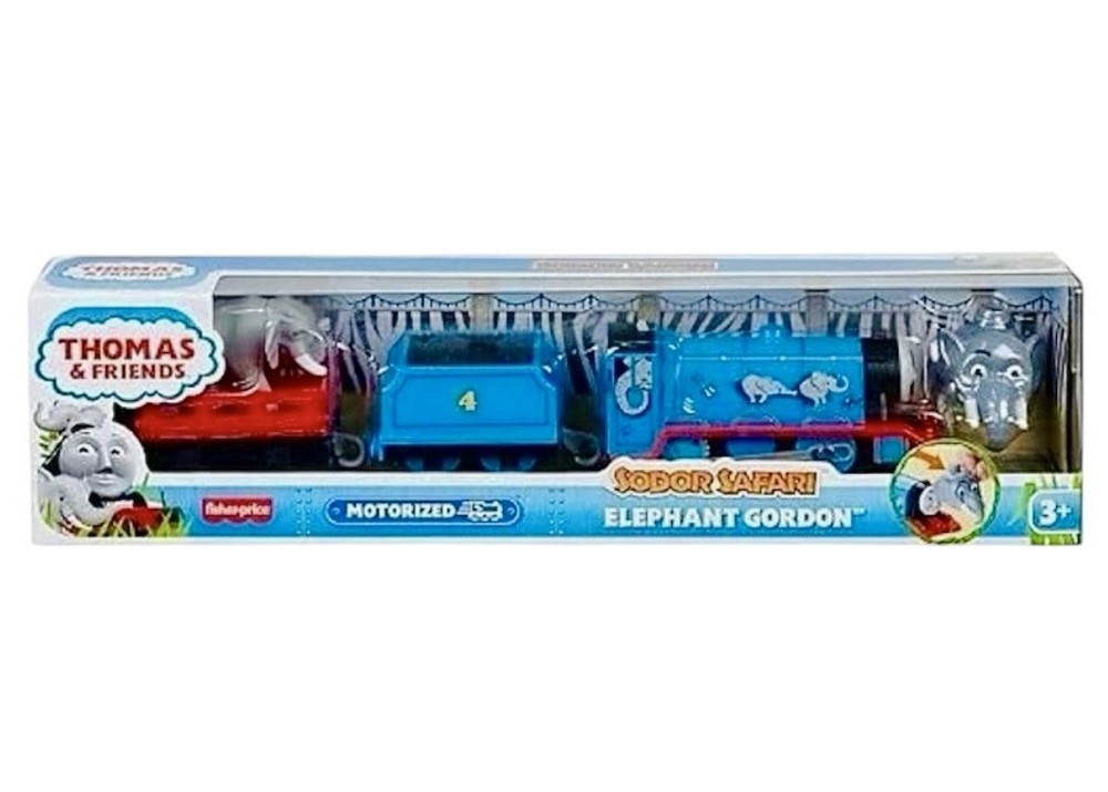 Thomas and Friends TrackMaster Motorized– Sodor Safari Elephant Gordon 2020 Rare