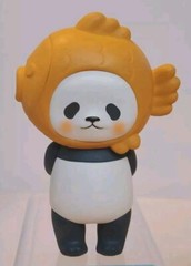 PLANET BEAR Mini Taiyaki PanPan Series 1 ROSE FLOWER 🐼🌹Panda PVC Figure NEW