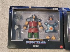 Masters of the Universe Masterverse New Eternia RAM MAN & FIST0 2 Figures MOTU