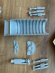 1:48 scale B-21 Raider-Stealth Bomber Model Kit-Disassembled and Unpainted