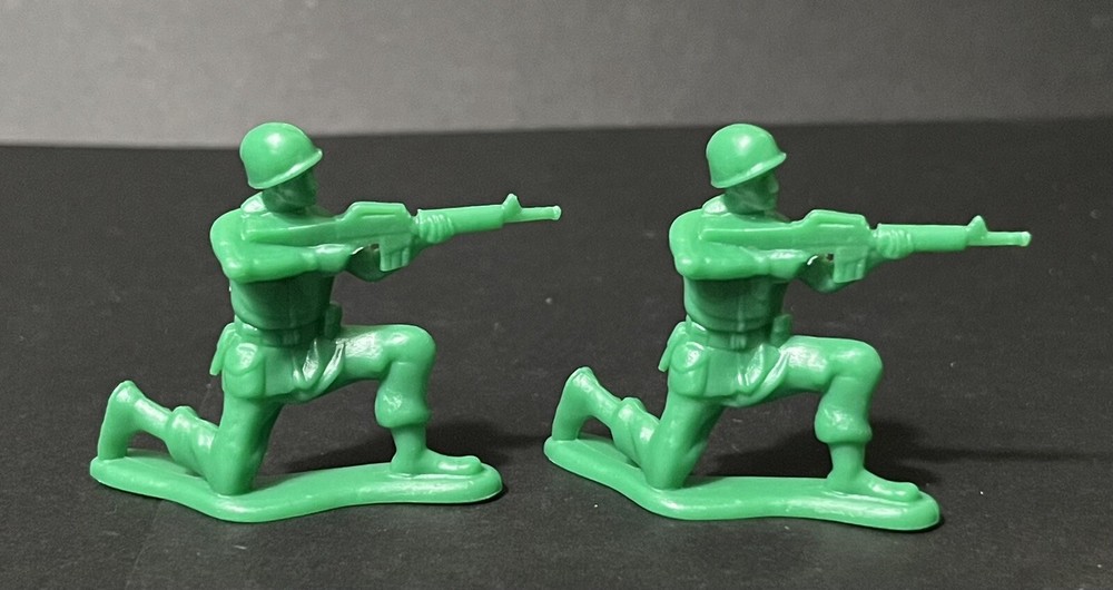 Lot Of 2 Toy Story “Bucket O Soldiers” 1.5” Replacement Sniper Soldier Parts