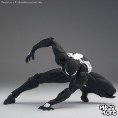 US Stock CT Toys Messtoys Symbiote Spider-Man Black Spider Action Figure Boxed