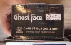 CultureFly Fly Guys GHOST FACE Vinyl Figure with Acrylic Background NEW