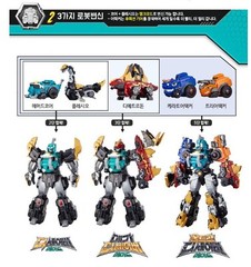 Dino Core Season 2 Ultra D-Saber MAMMOTH Transformer Copolymer Kids Robot Toy