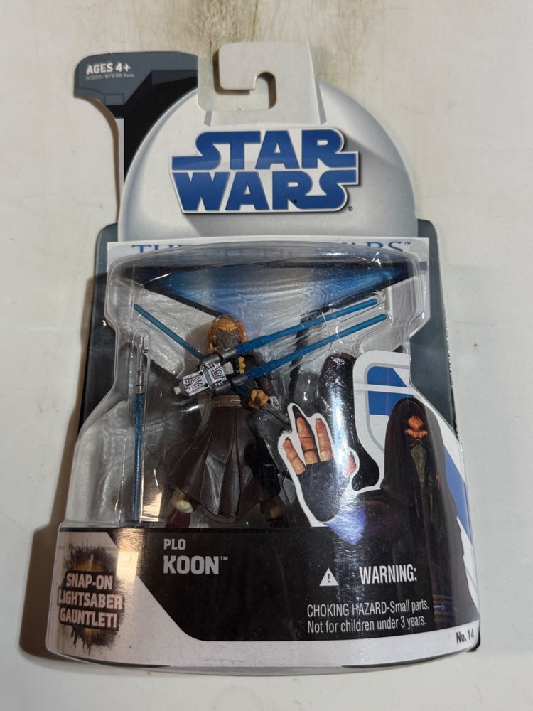 Hasbro Star Wars The Clone Wars Plo Koon No. 14