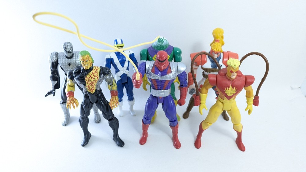 Lot Of Marvel Toybiz Figures Super Hero Villain Toys Vintage 90’s Bundle #2