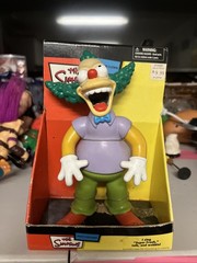 The Simpsons 8″ Krusty the Clown Talking Wobble Figure – Gemmy 2003