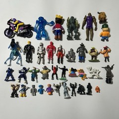 Mixed Assorted Lot Nostalgia Figures Toys Movies Comics Cartoons Kids Variety