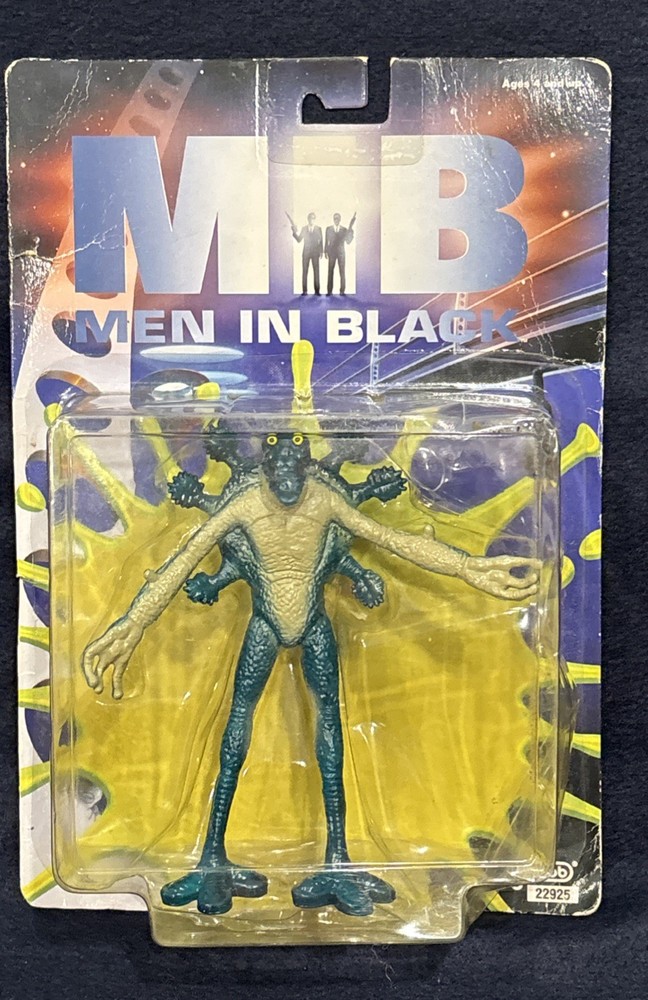 MIB Men in Black Mikey Bendable Alien Figures Galoob Toys Vtg 1997 New Sealed