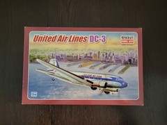 United Air Lines DC-3 1/144 MINICRAFT Plane Model Kit MIB NEW Unbuilt
