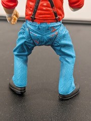 WWF JAKKS Micro Mini 3in Chainsaw Charlie Terry Funk Figure WWE 1998 ECW