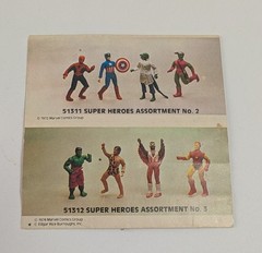 ’76 Mego Corp Action Figure Brochure Super Heroes DC Marvel Trek Catalog