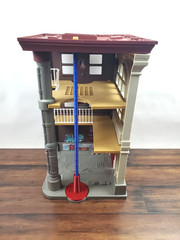 Vtg 1987 Real Ghostbusters Firehouse Kenner Playset Lot w/Original & Repro Parts