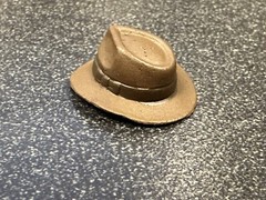 INDIANA JONES (Hat Accessory Only) Action Figure Part Fedora Hasbro 1/18 MINT