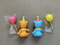 Sonny Angel Birthday Gift Bear Series – Lot Of 2 – Authentic – With Balloons