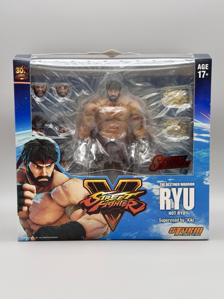 Storm Collectibles STREET FIGHTER V HOT RYU Open Box US Seller READ
