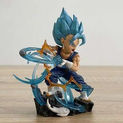 Z Q Version Vegeta 11CM Action Figure Collection Model Toy Children