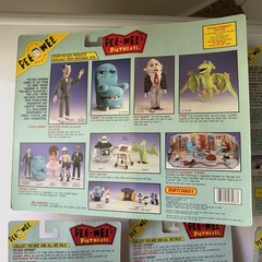 Pee-Wee’s Playhouse 5 Figures LOT 1988 Matchbox Scooter Miss Yvonne SEALED