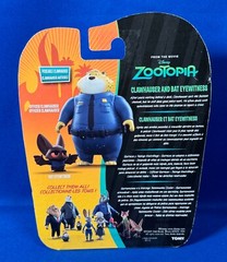 New – CLAWHAUSER & BAT EYEWITNESS – Zootopia 3″ FIGURE 2-Pack POSEABLE Toy