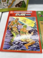 1980’s G.I. Joe collection Magic Slate, Coloring Book, Sticker Fun, Paint n mark