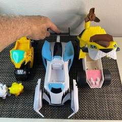 Paw Patrol CAT PACK Set Of 3 Vehicles – Rory, Leo & Cheetah