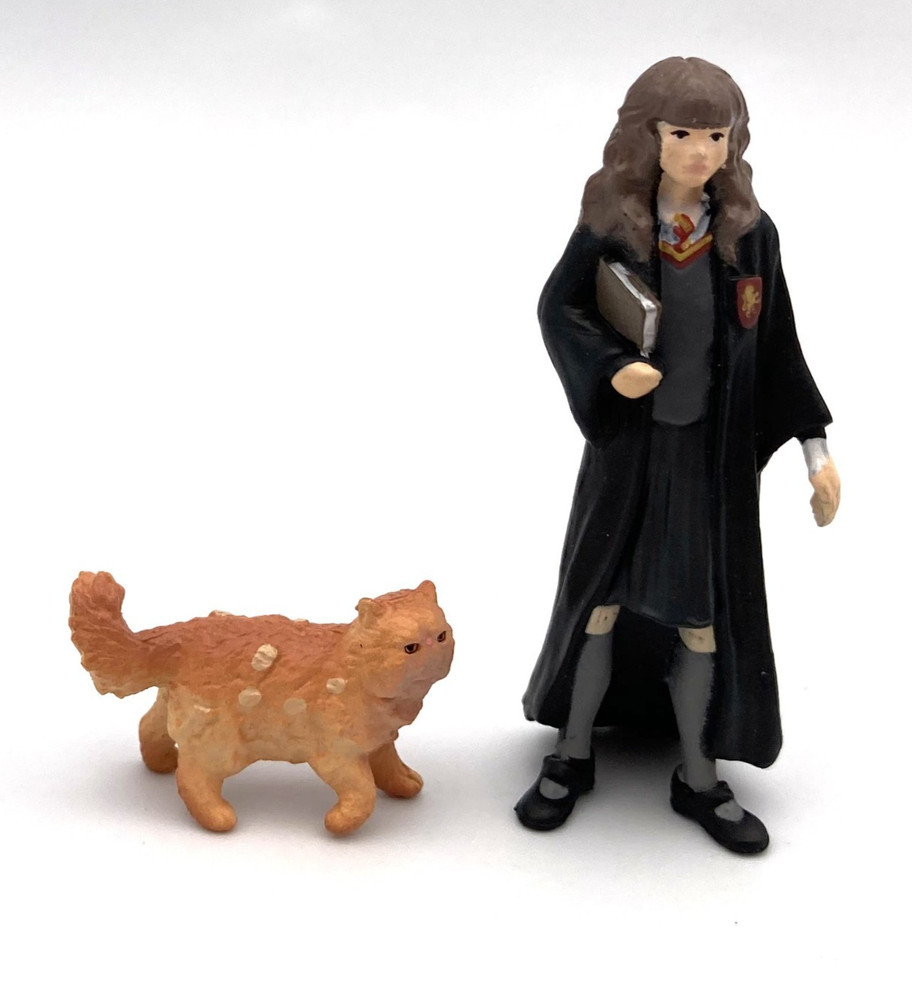 Schleich Harry Potter Figure Advent Miniature Exclusive HERMOINE & CROOKSHANKS