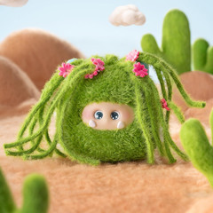 Giggle Monster Sprout Story Series Plush Blind Box Random Design Action Figures