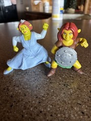 Shrek the Third Movie McDonalds Lot Of 2007 Happy Meal Toys Action Figures