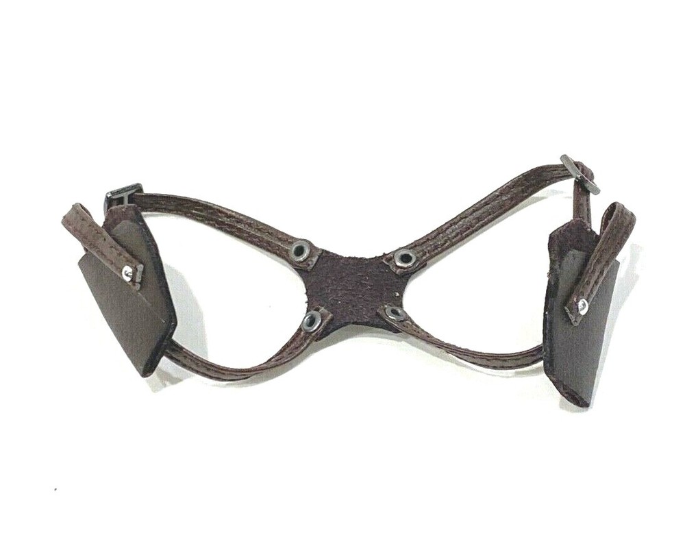 SU-G2-M-BN: 1/12 Shoulder Gun Holster for 6″ Muscular Body – Brown