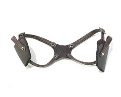 SU-G2-M-BN: 1/12 Shoulder Gun Holster for 6″ Muscular Body – Brown