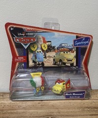 Disney Pixar Cars Supercharged Movie Moments Ferrari Fans Guido & Luigi Mattel