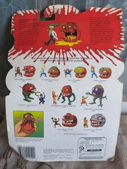 Vintage Attack of the Killer Tomatoes Dr. Gangreen & Ketchuk Carded Figure Toy