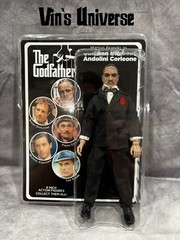 Custom 8″ Mego Marlon Brando Don Vito Corleone the Godfather Action Figure