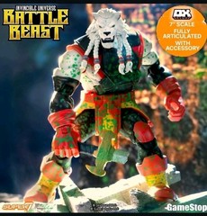 Battle Beast Figure Super7 Colossus of Emsiu Blood Splatter Exclusive Invincible