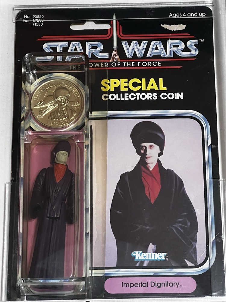 VINTAGE KENNER STAR WARS 85 IMPERIAL DIGNITARY UNIFIED AFA 3.0 FIG 9.4 PLS READ!
