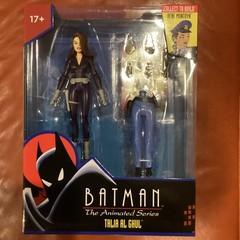 McFARLANE BATMAN THE ANIMATED SERIES BTAS TALIA AL GHUL!! RENE MONTOYA BAF Wave