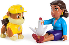 Rubble, Mayor Goodway & Chickaletta Figures, Kids Toys for Boys and Girls Age…