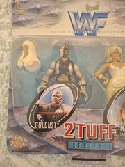 WWF Goldust & Marlena Jakks Pacific Wrestling Action Figure 1999 WWE New Sealed