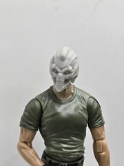 3d Print DRONE SKELETON HEAD, 1:18 3 3/4″ GI Joe 25th Anniversary B112