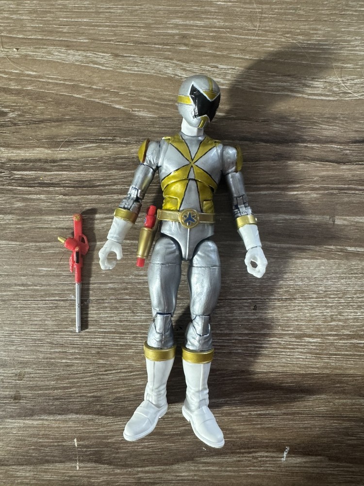 Custom Power Ranger Lightning Collection Lightspeed Rescue Silver ranger