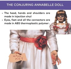 The Conjuring Annabelle 1:1 Full Scale 40″ Prop Replica Doll Trick or Treat